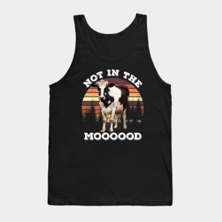 Moody Cow Tank Top